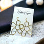Delicate Flower Earrings 🌼 - Nature's Touch for Your Style!