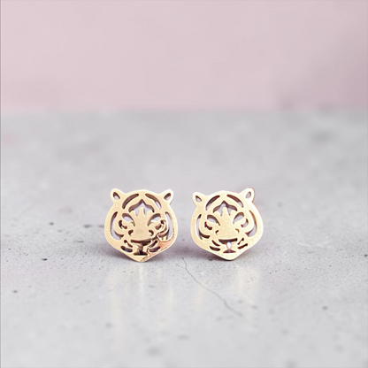 Roar into Style: Tiger Earrings Collection 🐅