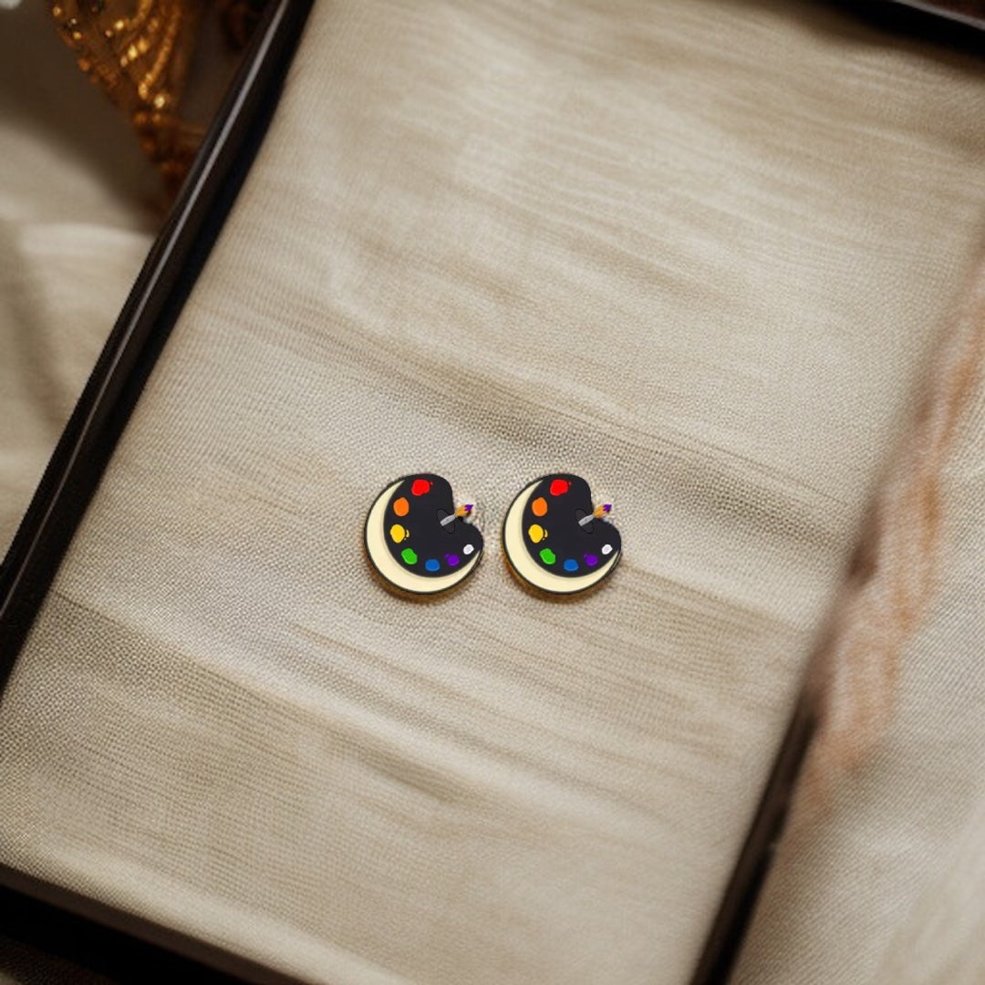 Artistic Vibes: Unique Stud Earrings for Creative Souls!