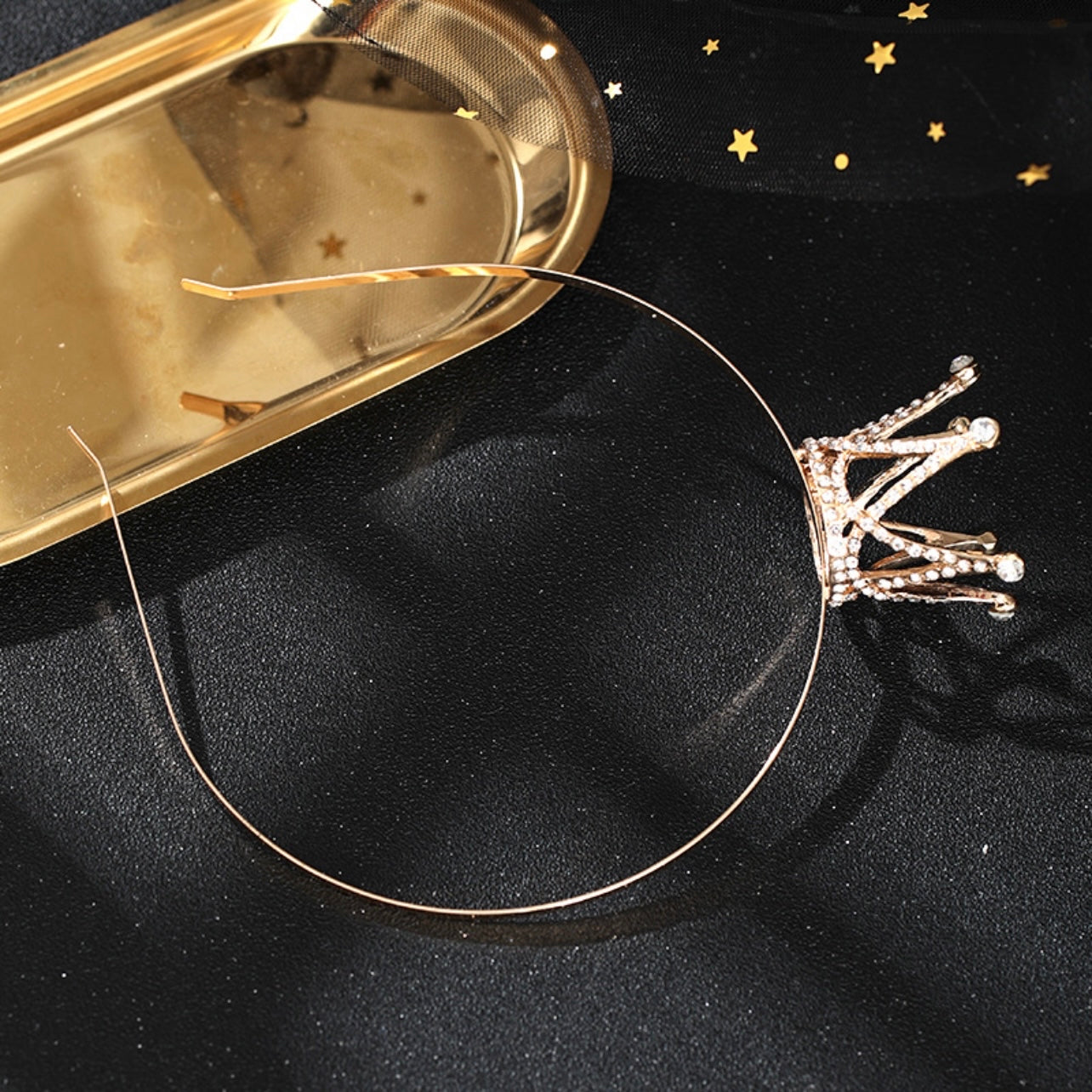 Sparkle & Rule: Rhinestone Princess Tiara Headband - Rhythms of Grace Creative