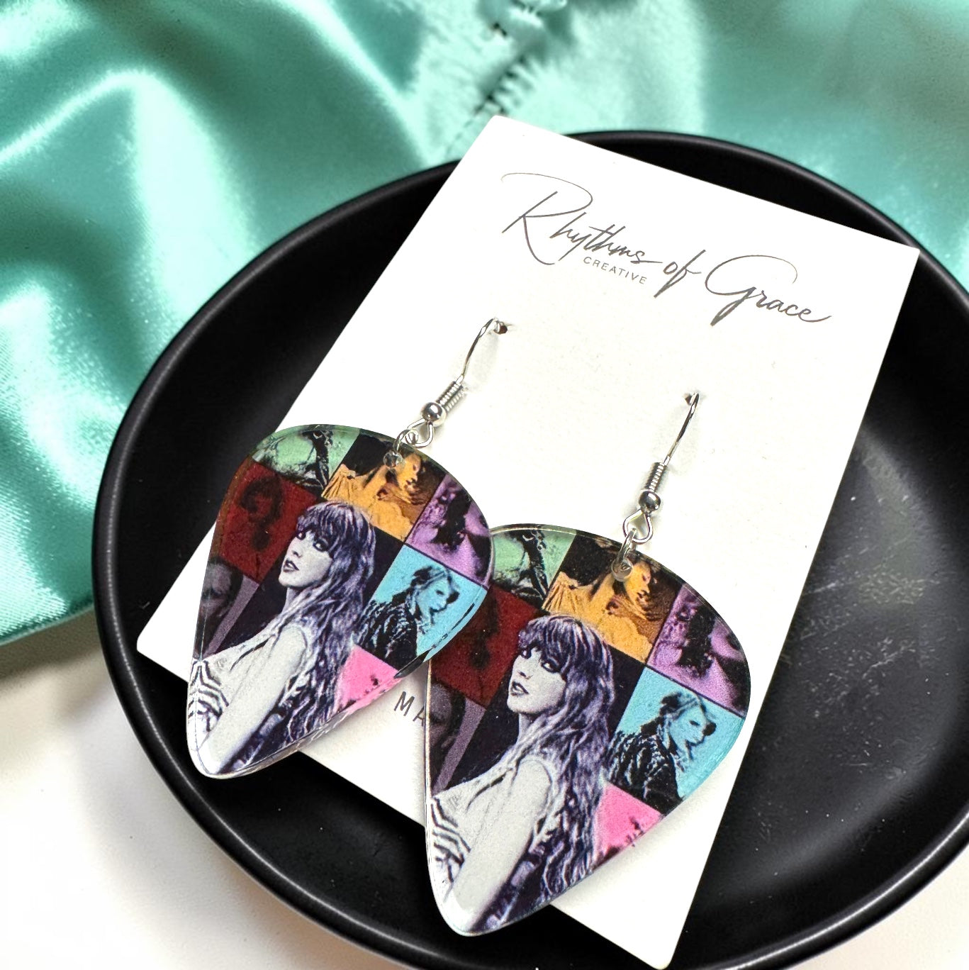 Taylor Swift Eras Tour Inspired Earrings - Fearless, Red, Lover Styles - Fan Jewelry