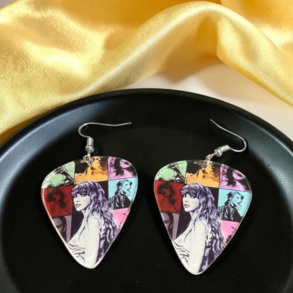 Taylor Swift Eras Tour Inspired Earrings - Fearless, Red, Lover Styles - Fan Jewelry