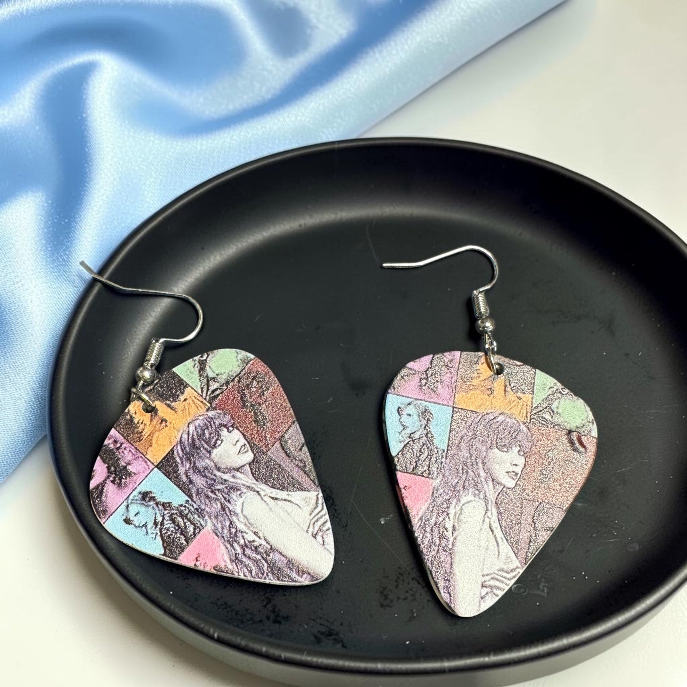 Taylor Swift Eras Tour Inspired Earrings - Fearless, Red, Lover Styles - Fan Jewelry
