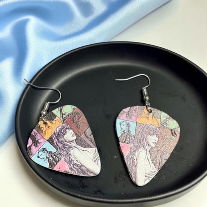 Taylor Swift Eras Tour Inspired Earrings - Fearless, Red, Lover Styles - Fan Jewelry