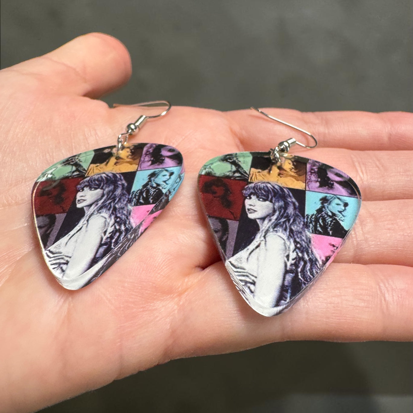 Taylor Swift Eras Tour Inspired Earrings - Fearless, Red, Lover Styles - Fan Jewelry