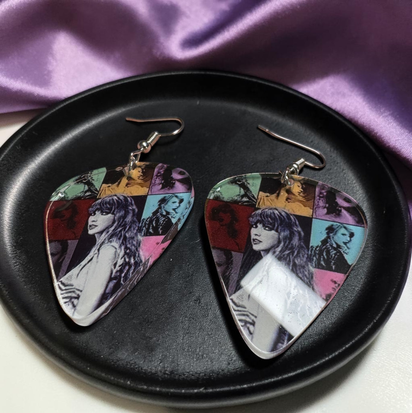 Taylor Swift Eras Tour Inspired Earrings - Fearless, Red, Lover Styles - Fan Jewelry