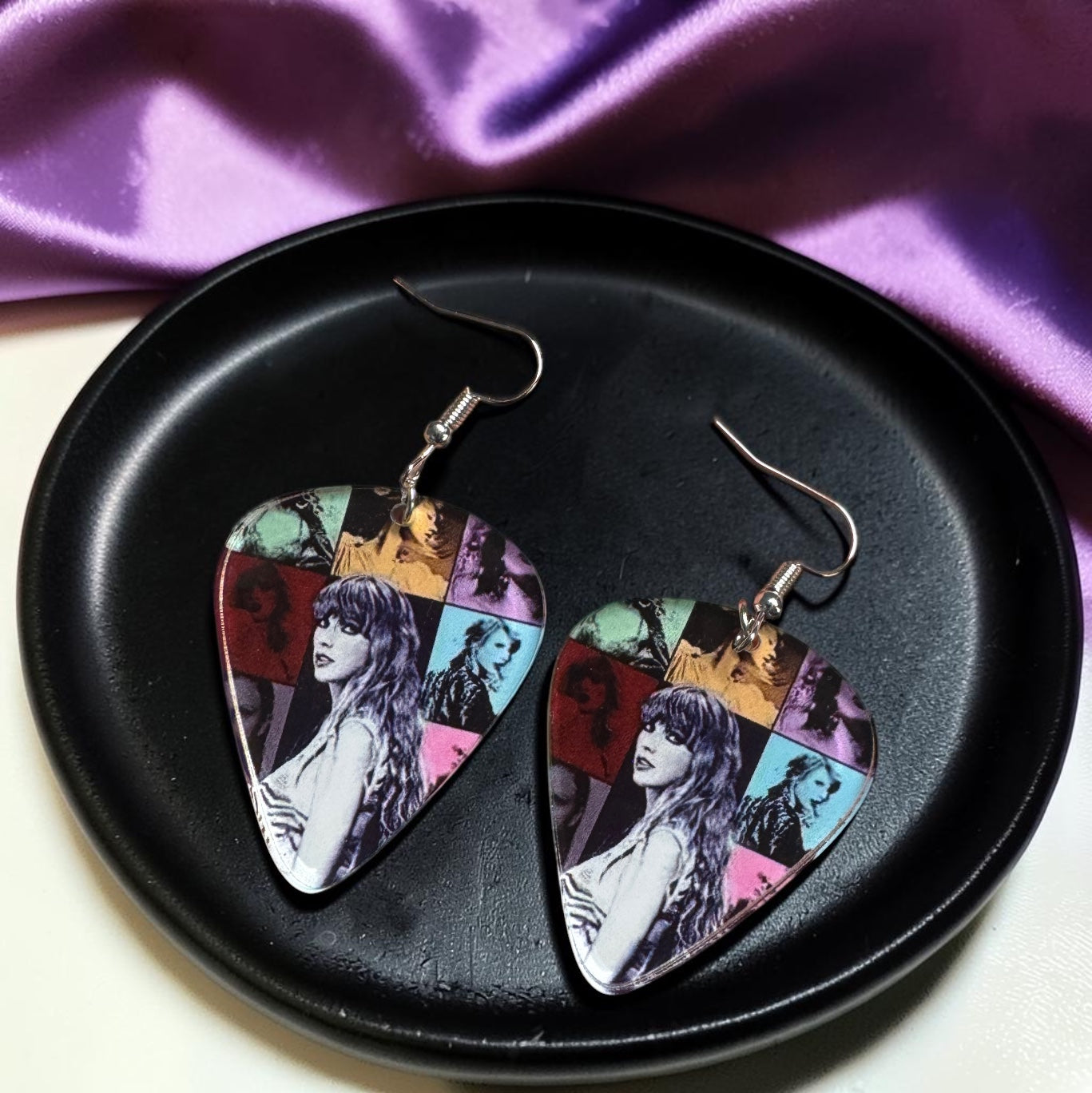 Taylor Swift Eras Tour Inspired Earrings - Fearless, Red, Lover Styles - Fan Jewelry