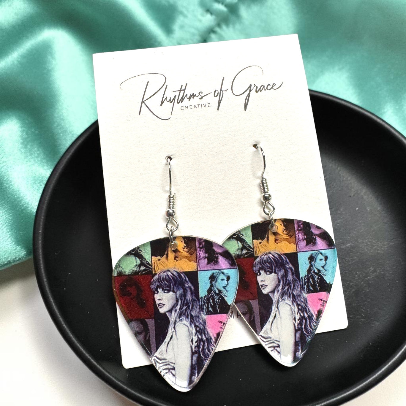 Taylor Swift Eras Tour Inspired Earrings - Fearless, Red, Lover Styles - Fan Jewelry