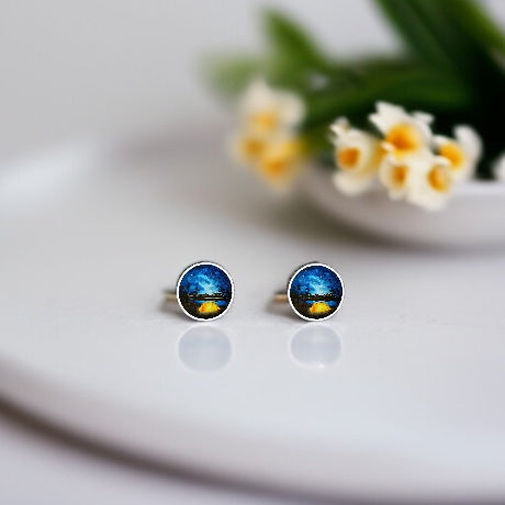 Celestial Stud Bliss: Adorn Your Ears with Stardust Magic! ✨