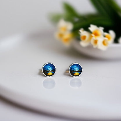 Celestial Stud Bliss: Adorn Your Ears with Stardust Magic! ✨