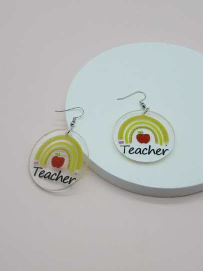 Teacher Earrings Collection: Show Your Passion for Teaching! 🍎 - Rhythms of Grace Creative