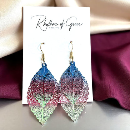 Vibrant Multicolored Earrings – A Splash of Fun for Your Ears! ✨