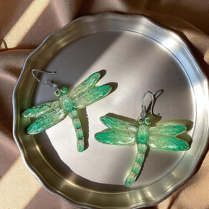 Catch the Whimsy! Dragonfly Dangle Earrings