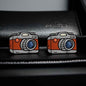 Snap Stylish: Camera Stud Earrings for Every Shutterbug!