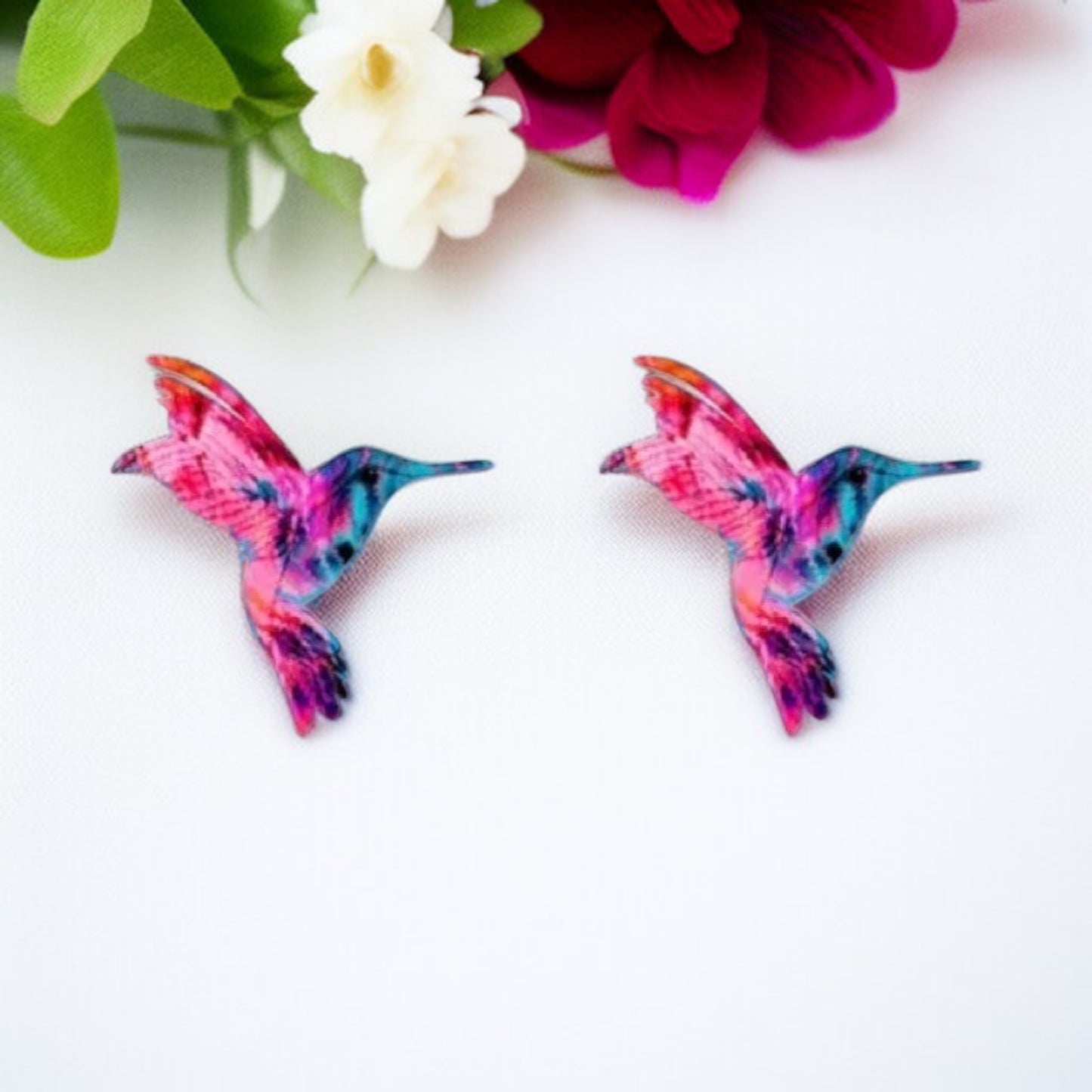 Flutter into Fashion with Hummingbird Stud Earrings!