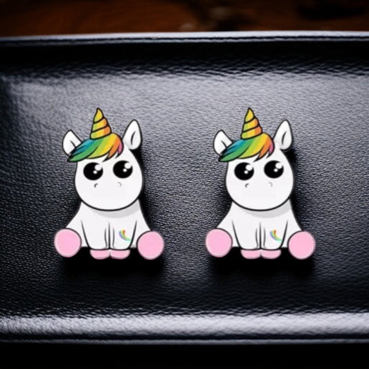 Whimsical Unicorn Studs: A Touch of Magic for Your Ears! 🦄