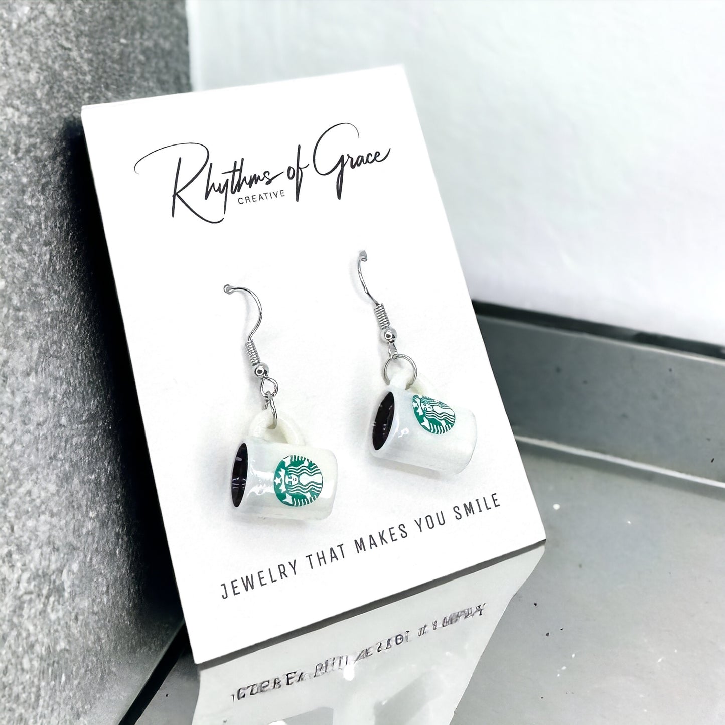 Perk Up Your Style: Adorable Coffee Earrings for Caffeine Lovers!