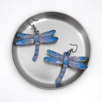 Catch the Whimsy! Dragonfly Dangle Earrings