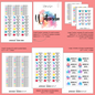 Back to School Personalized Character Labels – Waterproof & Customizable!