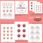 Personalized Santa Gift Tags – Custom North Pole Express Labels, Waterproof Christmas Stickers, Santa’s Workshop & Holiday Name Tags