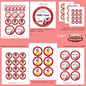 Personalized Santa Gift Tags – Custom North Pole Express Labels, Waterproof Christmas Stickers, Santa’s Workshop & Holiday Name Tags