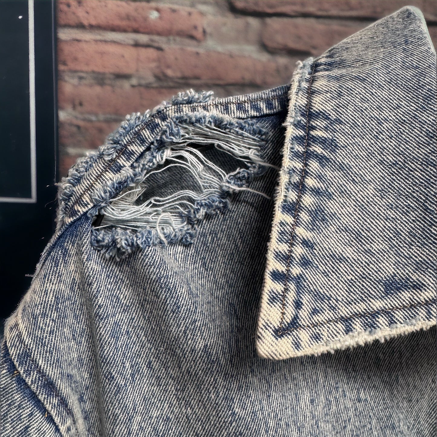 Hand-Painted Jean Jacket:  GAMEDAY! | Perfect for LSU & Saints Fans | Oversized Long Denim