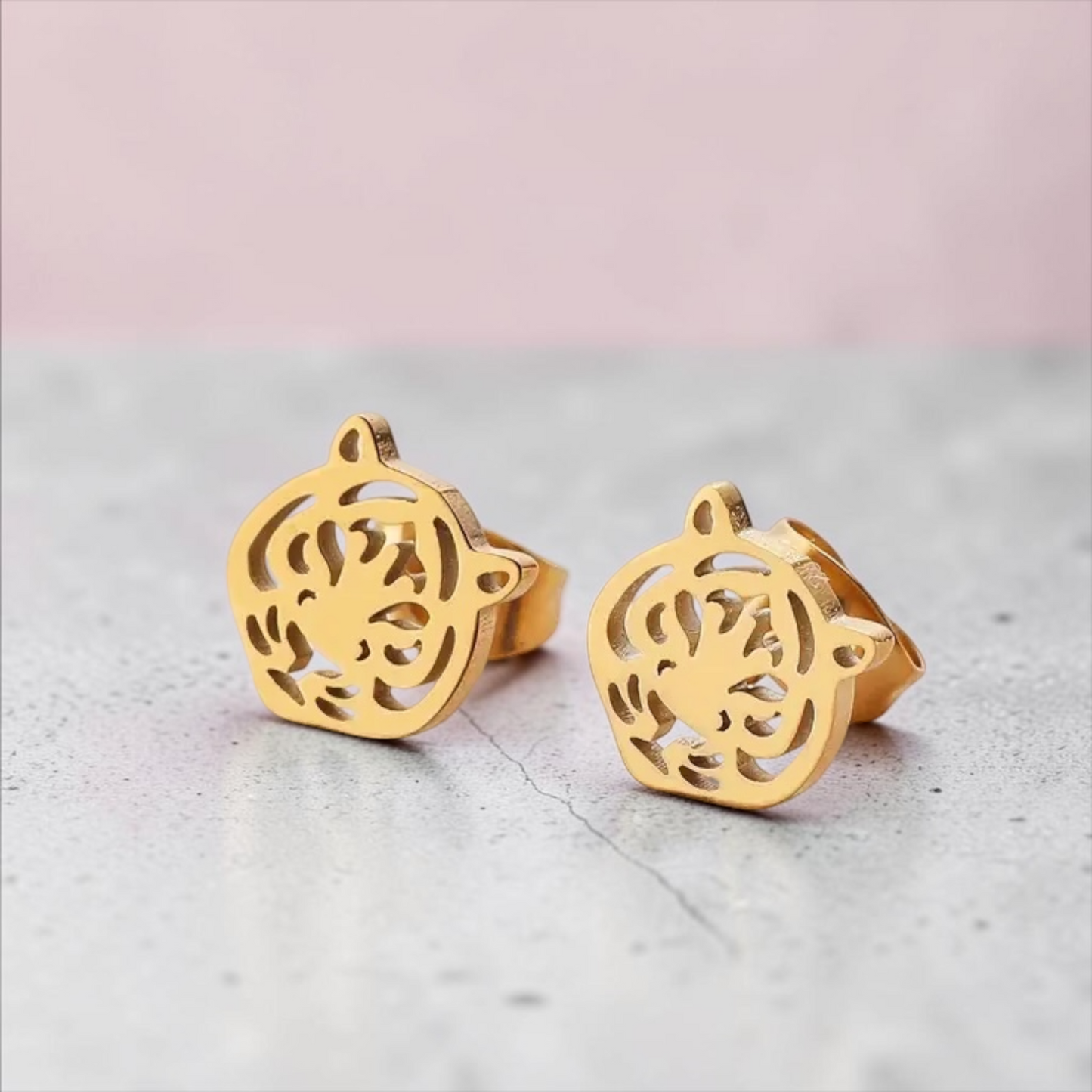 Roar into Style: Tiger Earrings Collection 🐅