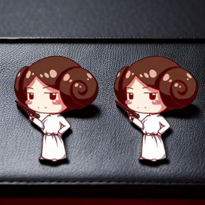 Cosmic Chic: Star Wars Stud Earrings for Every Jedi and Princess!