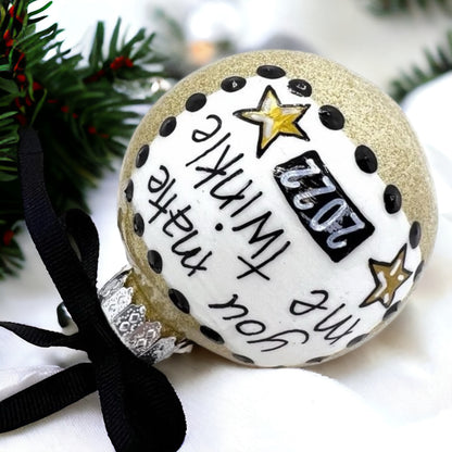 Christmas Ornament: "You Make Me Twinkle"