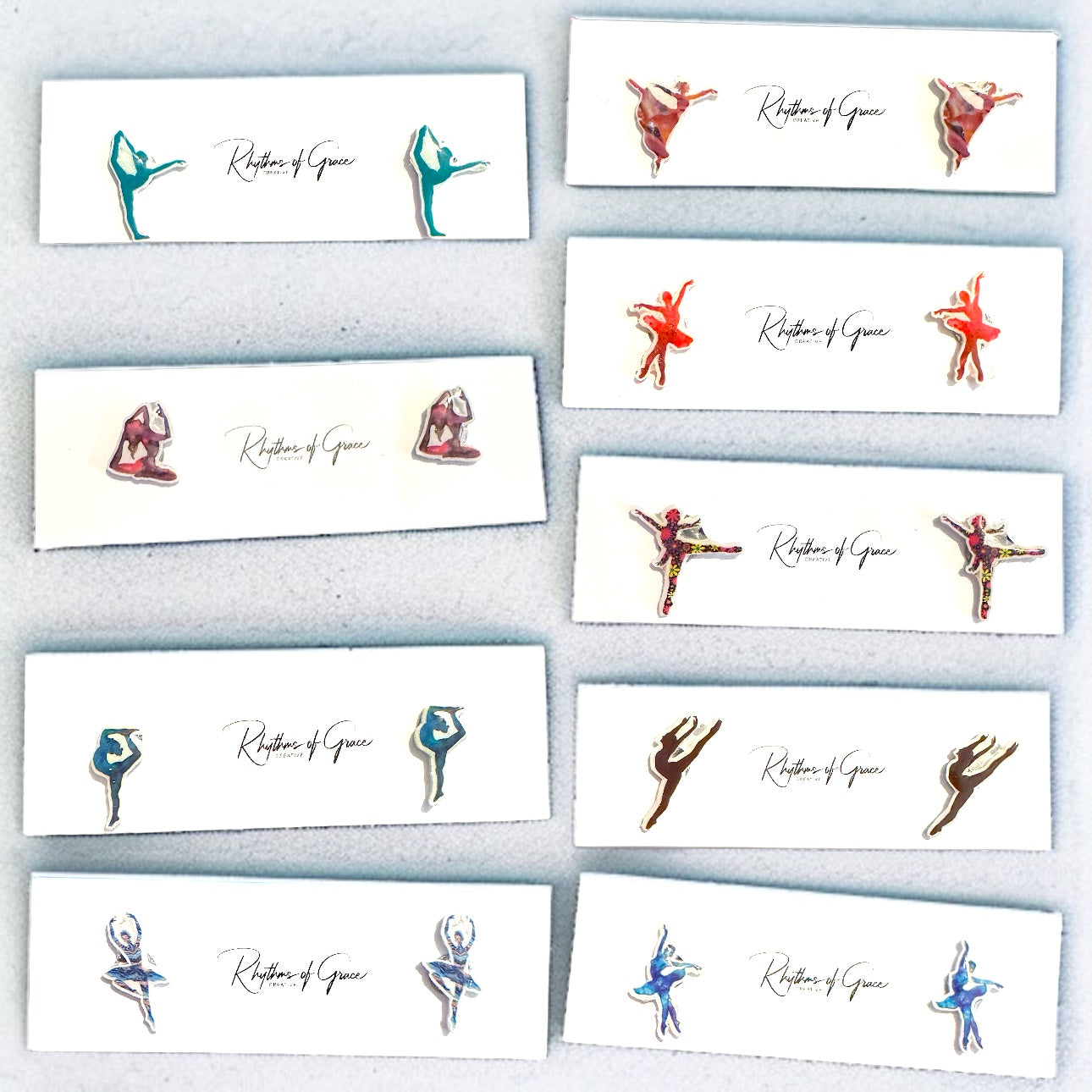 Sparkle Like a Superstar: Dancer Stud Earrings for Every Twirl and Tumble!