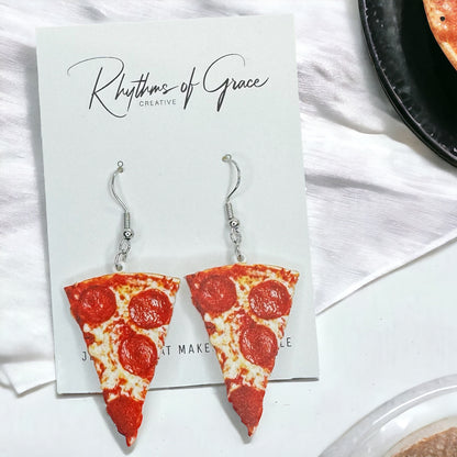 Slice Into Style with Our Pepperoni Pizza Earrings! 🍕
