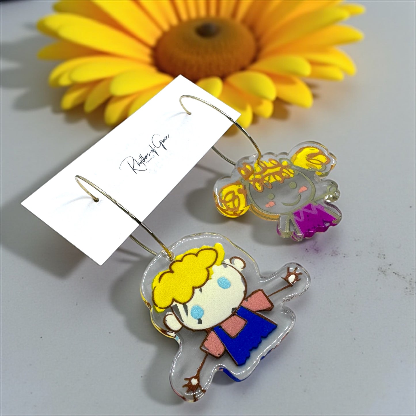 Teacher ABC's Earrings: Celebrate Educators in Style! 🍏 - Rhythms of Grace Creative
