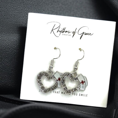 Dazzle in the ER: Medical Staff Drop Earrings ✨