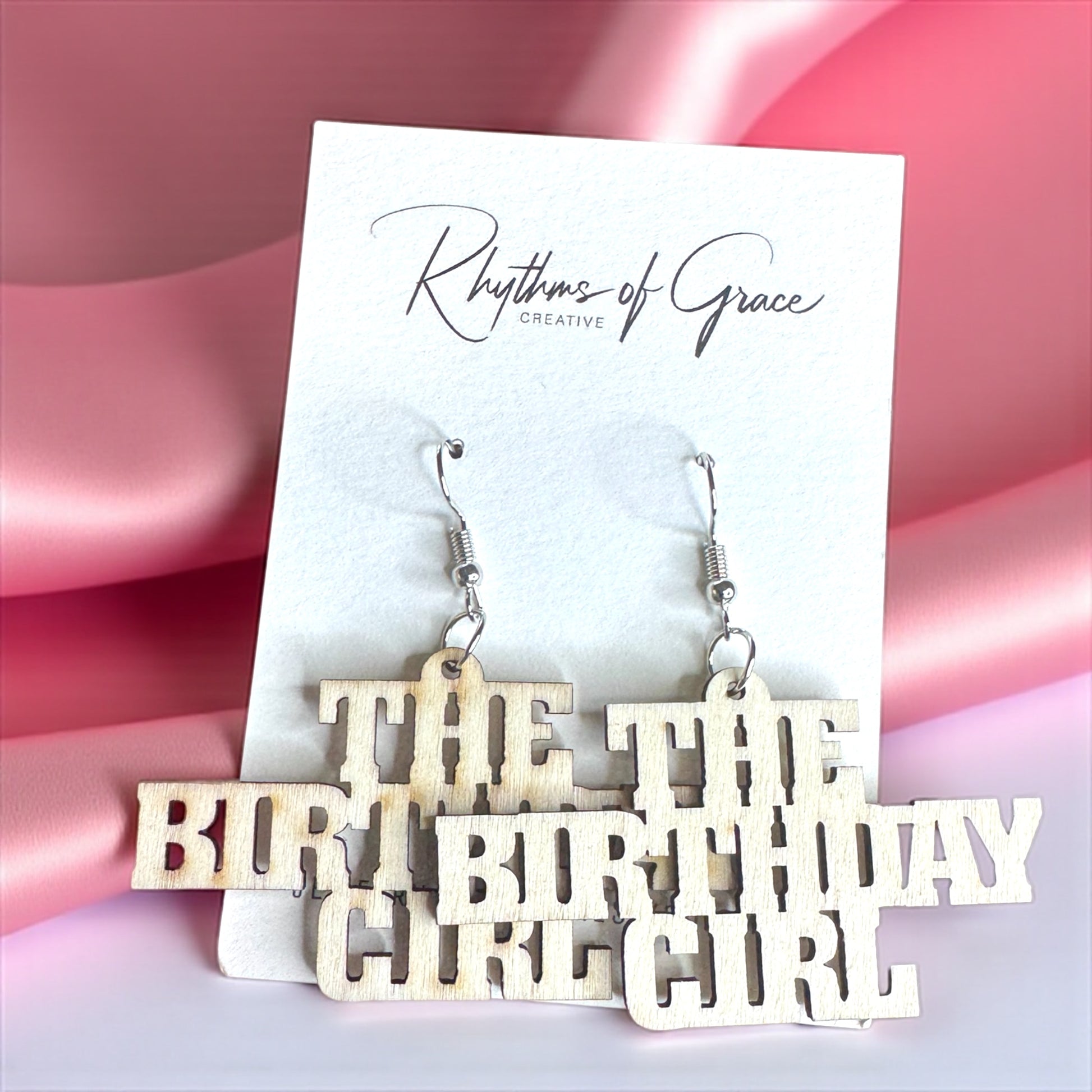 Party Vibes: 'Birthday Girl' Earrings for the Ultimate Celebration! - Rhythms of Grace Creative