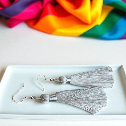 Tassel Power: Colorful Boho Dangle Earrings in 9 Vibrant Shades!