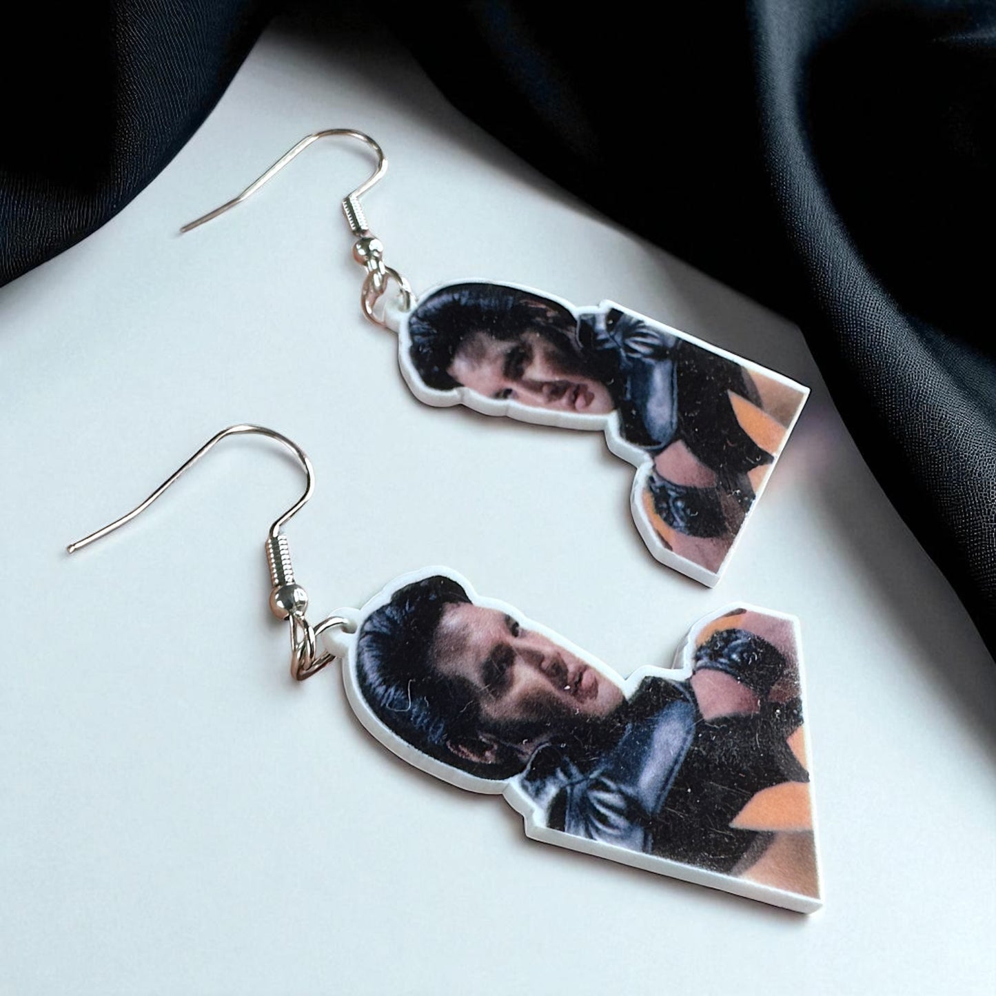 Rock Your Style: Elvis Presley Dangle Earrings - 12 Iconic Designs! 🎸