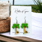 Palm Tree Earrings - Your Ticket to Tropical Bliss! 🌴