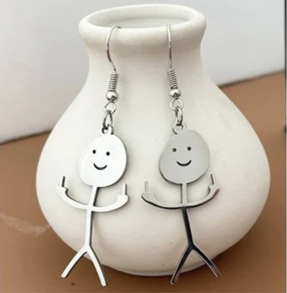 DILLIGAF Dangle Earrings: Sassy Statements for Fearless Fashion! - Rhythms of Grace Creative