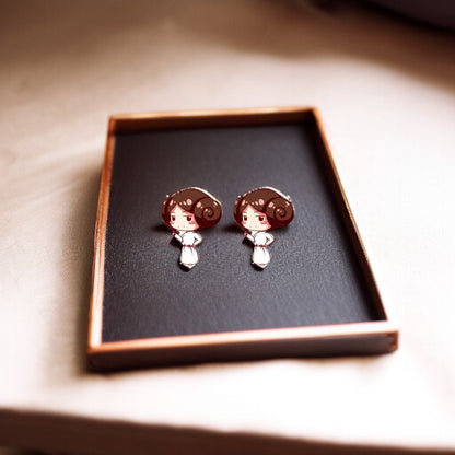 Cosmic Chic: Star Wars Stud Earrings for Every Jedi and Princess!