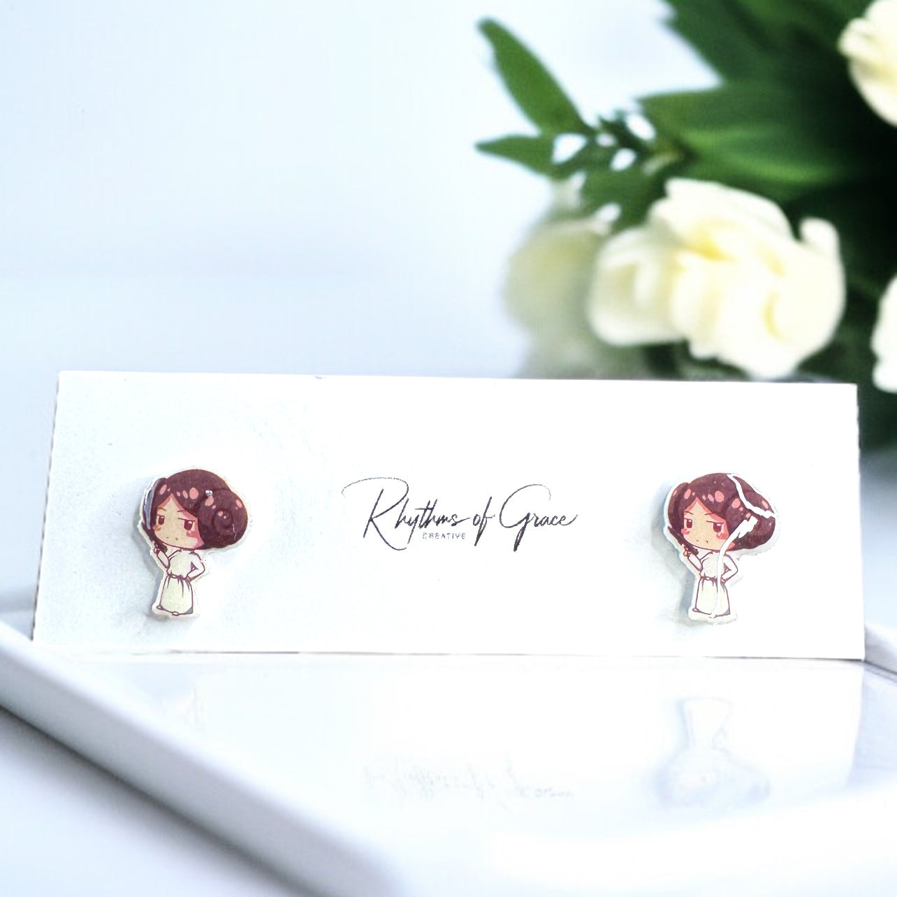 Cosmic Chic: Star Wars Stud Earrings for Every Jedi and Princess!