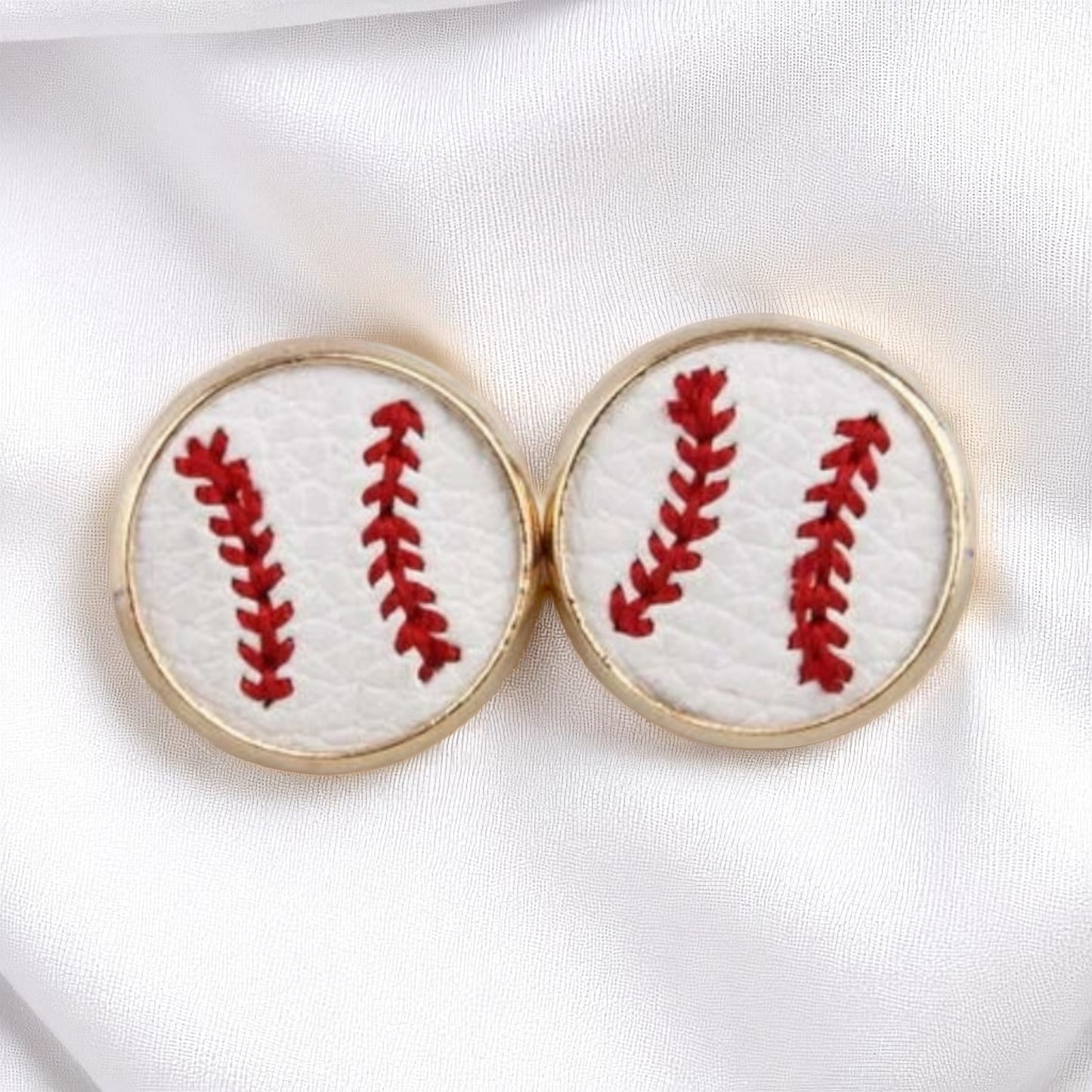 Step Up to the Plate with Our Baseball & Softball Stud Earrings! ⚾🥎