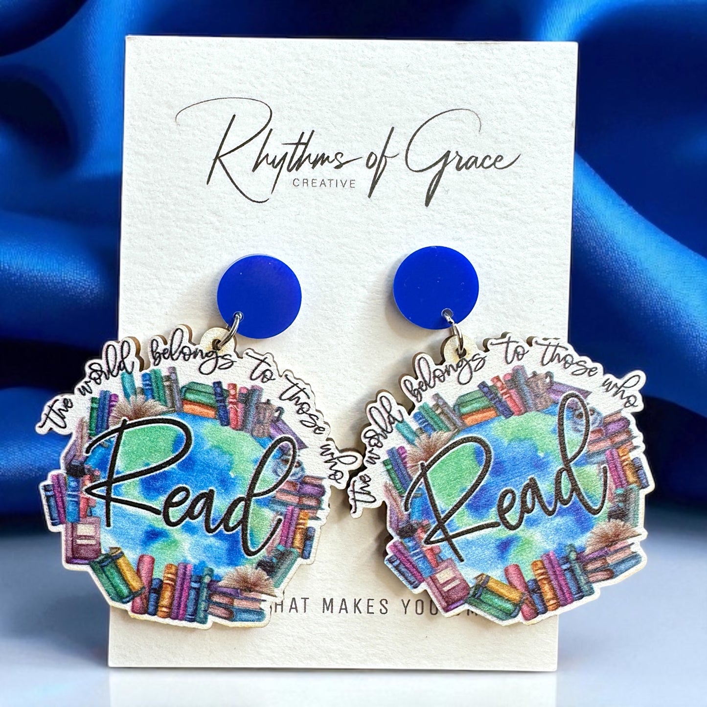 Librarian Earrings: Your New Favorite Accessory! 📚 - Rhythms of Grace Creative