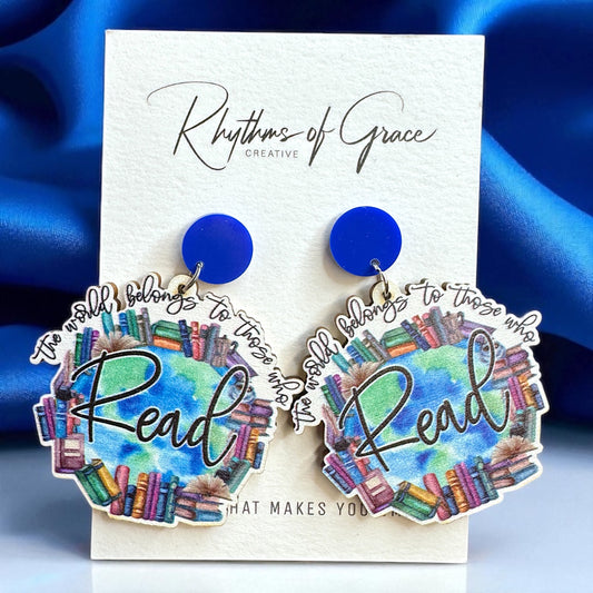 Librarian Earrings: Your New Favorite Accessory! 📚 - Rhythms of Grace Creative
