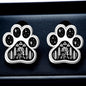 Vibrant Paw Print Studs – A Purr-fect Gift!