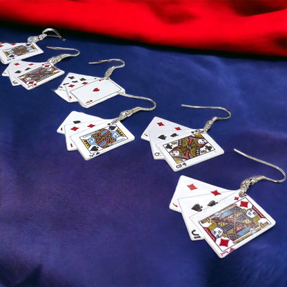 Get Your Game On with Our Playing Cards Earrings! 🌟 - Rhythms of Grace Creative