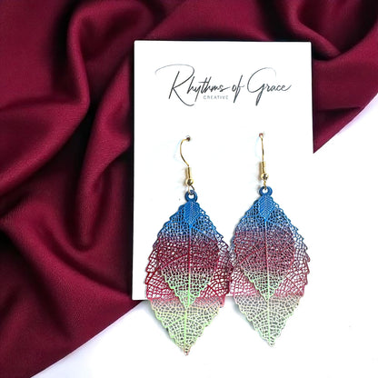 Vibrant Multicolored Earrings – A Splash of Fun for Your Ears! ✨