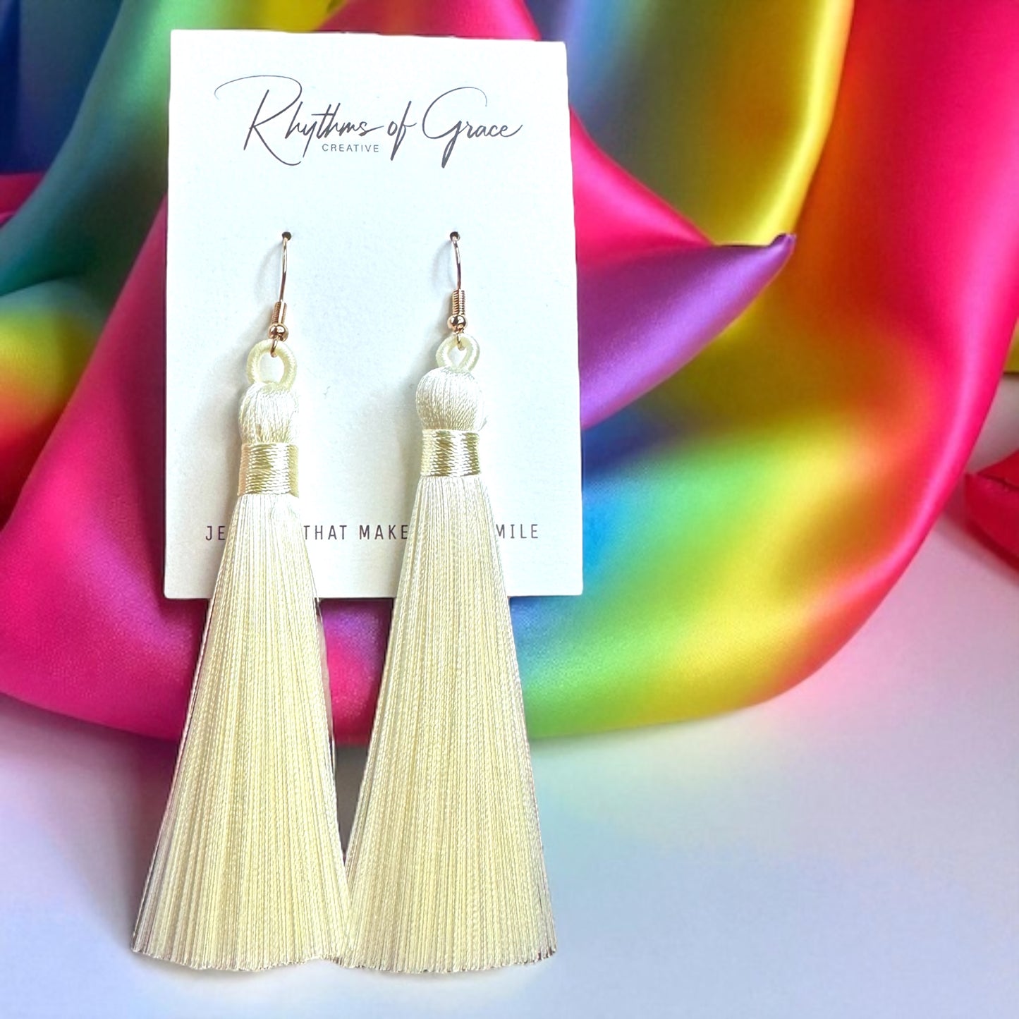 Tassel Power: Colorful Boho Dangle Earrings in 9 Vibrant Shades!