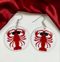 Crawfish Earrings - Add a Splash of Cajun Charm to Your Style! 🦞