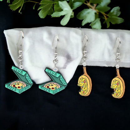Pizza Your Heart Out: Adorable Pizza Earrings for Food Lovers! 🍕