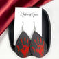 Crime Scene Chic: Spooky True Crime Dangle Earrings!